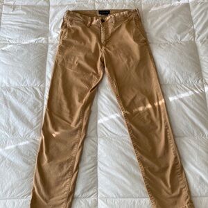 American Eagle Slim Straight Khaki Pants | Color: Khaki | Size: 30W x 32L